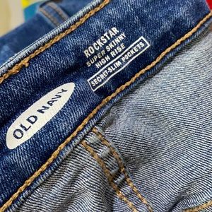 Old navy rockstar super high rise skinny